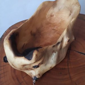 سبد میوه چوبی تزیینی